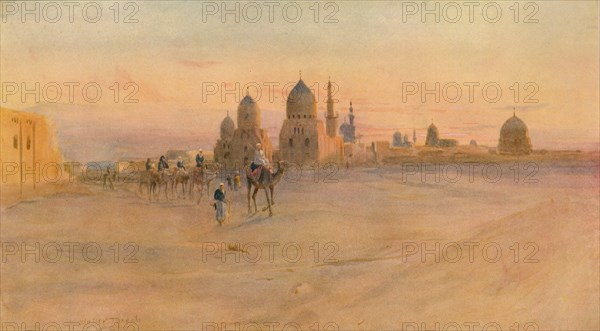 'The Tombs of the Khalifs', c1905, (1912). Artist: Walter Frederick Roofe Tyndale.