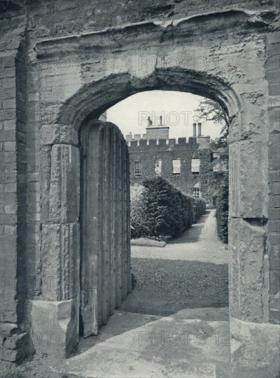 'Entrance to the Provost's Lodge from Playing Fields', 1926. Artist: Unknown.