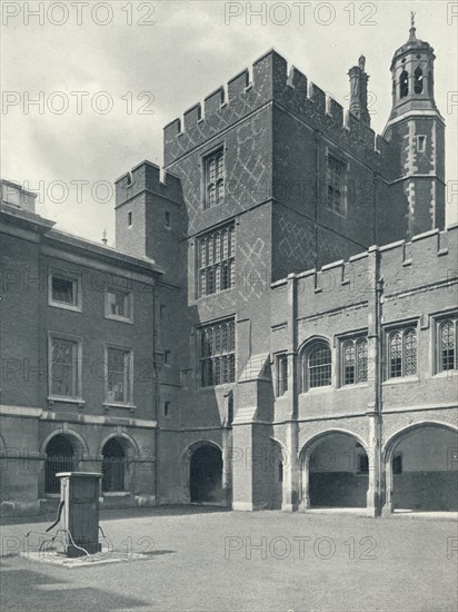 'Cloisters and College Library', 1926. Artist: Unknown.