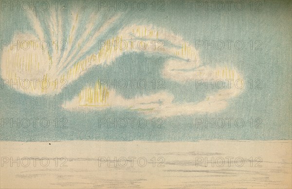 'Aurora Borealis, 18th October 1894, (1897). Artist: Fridtjof Nansen.