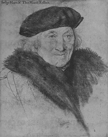 'Sir John More', 1526-1527 (1945). Artist: Hans Holbein the Younger.