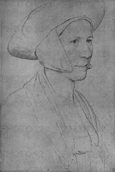 'A Woman: Unknown', 1526-1528 (1945). Artist: Hans Holbein the Younger.