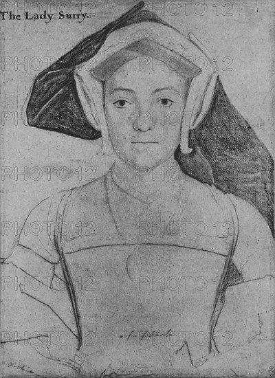 'Frances, Countess of Surrey', c1532-1533 (1945). Artist: Hans Holbein the Younger.