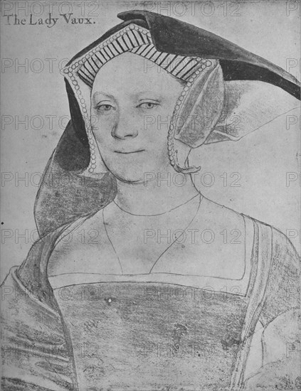 'Elizabeth, Lady Vaux', c1536 (1945). Artist: Hans Holbein the Younger.