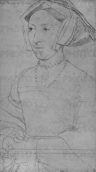 'Queen Jane Seymour', c1536-1537 (1945). Artist: Hans Holbein the Younger.
