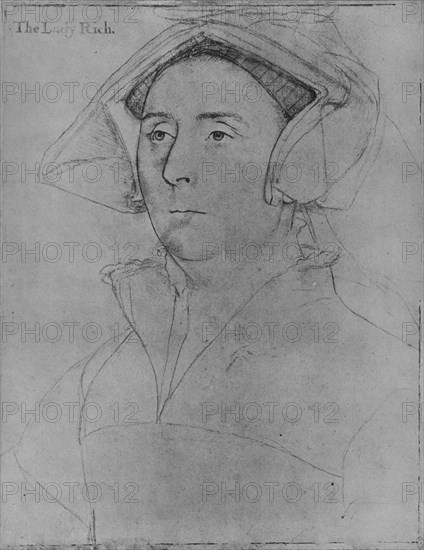 'Elizabeth, Lady Rich', c1532-1543 (1945). Artist: Hans Holbein the Younger.