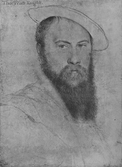 'Sir Thomas Wyatt', c1535-1537 (1945). Artist: Hans Holbein the Younger.