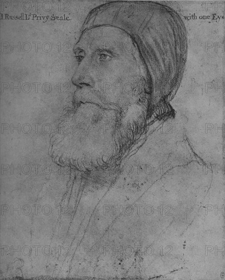 'John Russell, Earl of Bedford', c1532-1543 (1945). Artist: Hans Holbein the Younger.