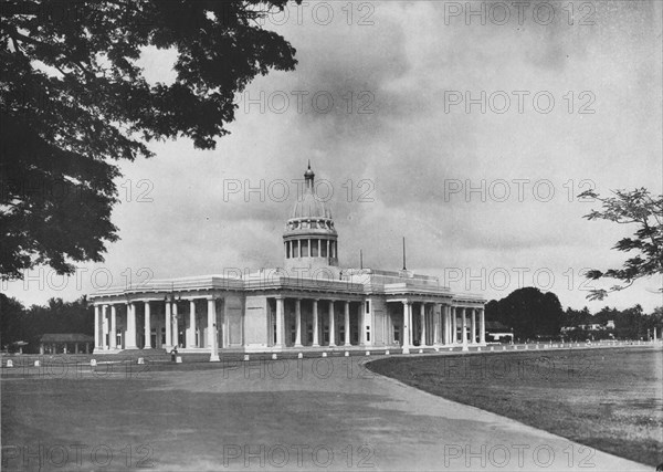 'New Town Hall, Colombo, Ceylon', c1890, (1910). Artist: Alfred William Amandus Plate.