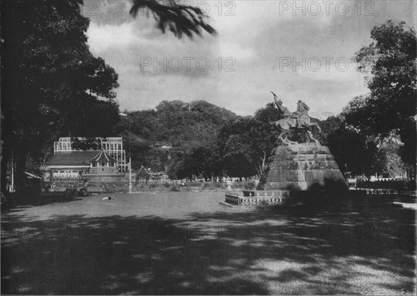 'Victoria Esplanade, Kandy, Ceylon', c1890, (1910). Artist: Alfred William Amandus Plate.