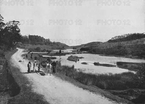 'The Moon Plains, Nuwara Eliya', c1890, (1910). Artist: Alfred William Amandus Plate.