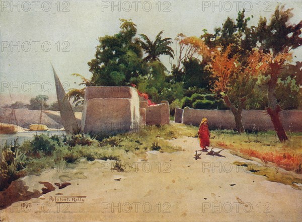 'On the Island of Rhoda', c1880, (1904). Artist: Robert George Talbot Kelly.