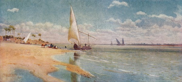'A Breezy Day at Ayat', c1880, (1904). Artist: Robert George Talbot Kelly.