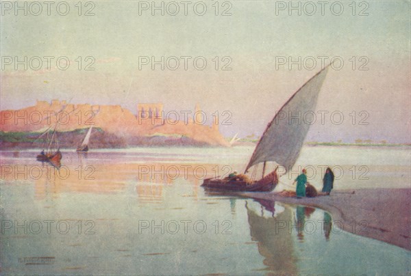 'Kom Ombos', c1880, (1904). Artist: Robert George Talbot Kelly.