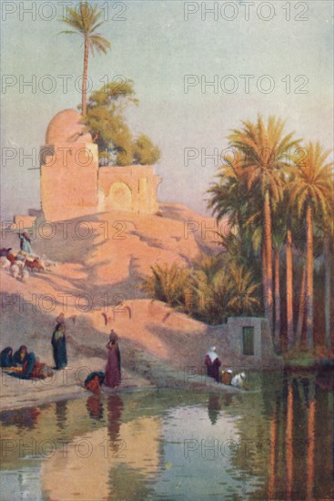 'In the Oasis of Fayum', c1880, (1904). Artist: Robert George Talbot Kelly.