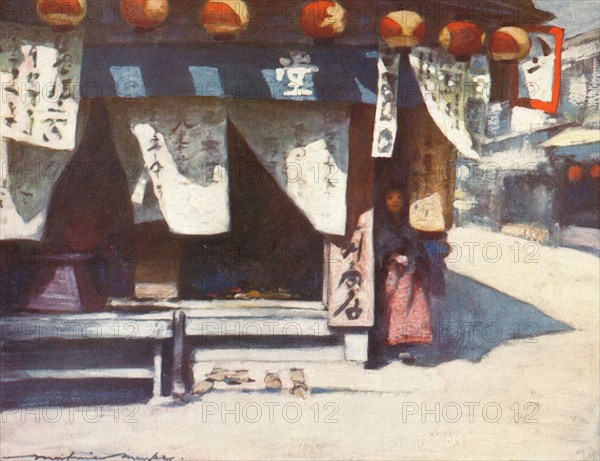 'Sun and Lanterns', c1887 (1901). Artist: Mortimer L Menpes.