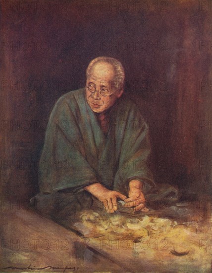 'The Carpenter', c1887, (1901). Artist: Mortimer L Menpes.