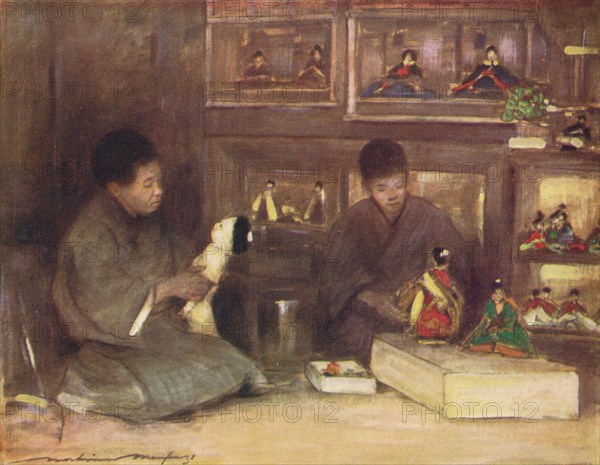 'A Toy-Shop', c1887, (1901). Artist: Mortimer L Menpes.