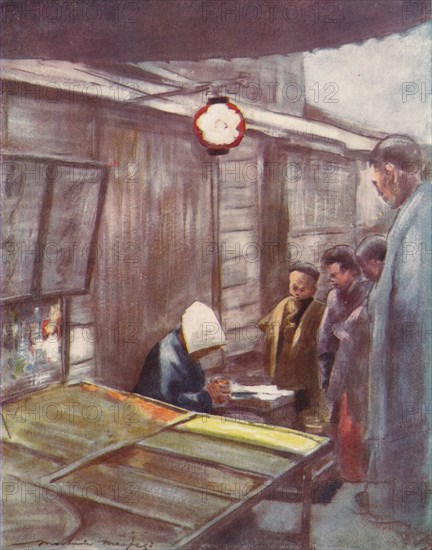 'A Sweet-Stuff Stall', c1887, (1901). Artist: Mortimer L Menpes.