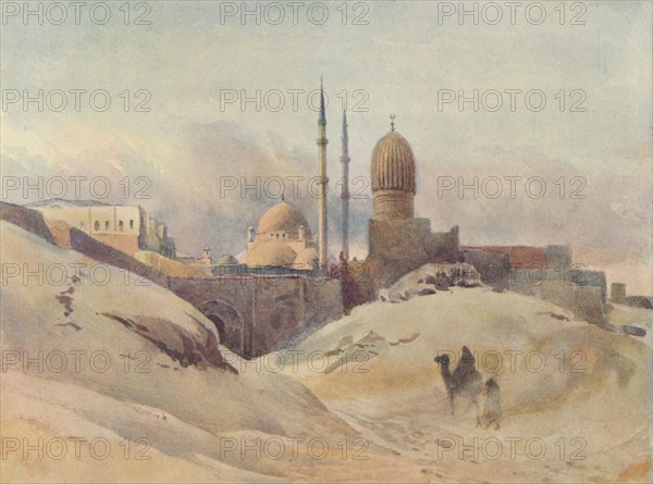 'The Citadel, Cairo, in a Sand-Storm', c1880 (1905). Creator: Alexander Henry Hallam Murray.