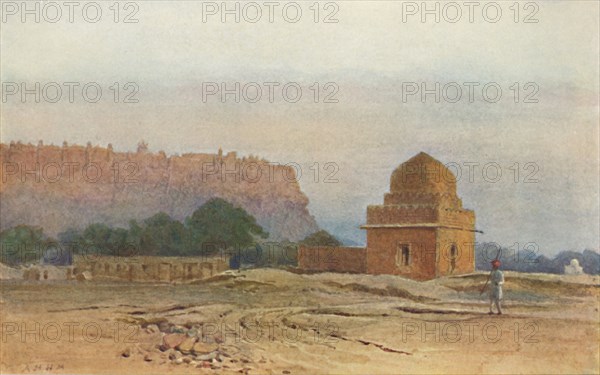 'Gwalior Fort Before Sunrise', c1880 (1905). Creator: Alexander Henry Hallam Murray.
