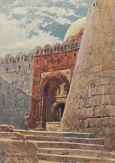 'The Tomb of Tughlak Shah', c1880 (1905). Creator: Alexander Henry Hallam Murray.