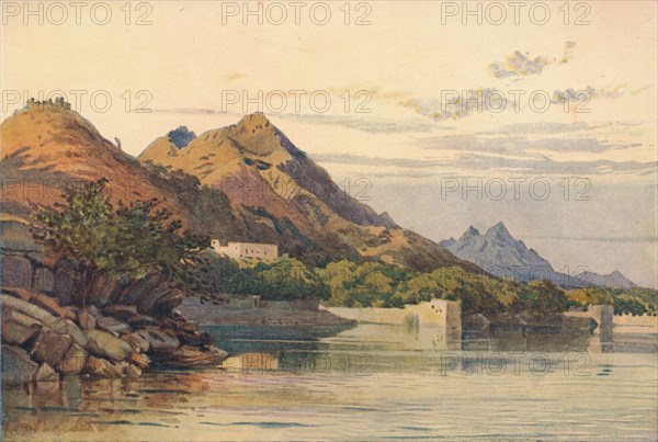 'The Ana Sagar, Ajmere', c1880 (1905). Creator: Alexander Henry Hallam Murray.