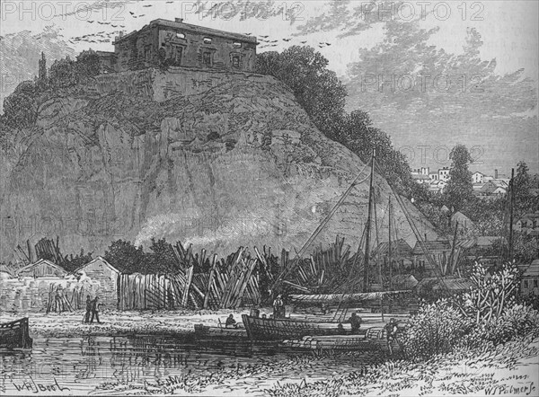 'Nottingham Castle', c1880. Artist: Unknown.