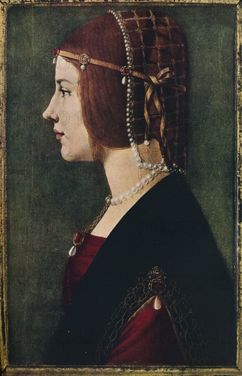 'Portrait of a Young Girl', c1490, (1936). Artist: Ambrogio de Predis.