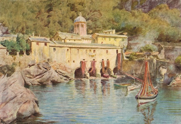 'S. Fruttuoso', c1910, (1912). Artist: Walter Frederick Roofe Tyndale.