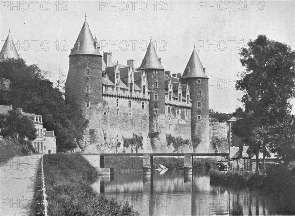 'Chateau de Josselin, Seat of the Duc de Rohan', c1913. Artist: Charles JS Makin.