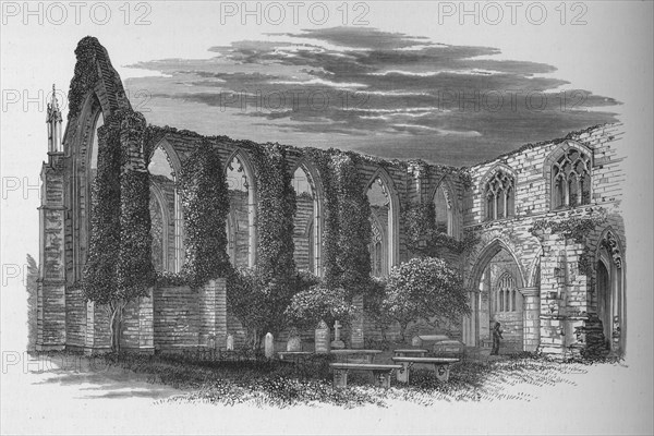 'From the North', Bolton Priory, c1880, (1897). Artist: Alexander Francis Lydon.