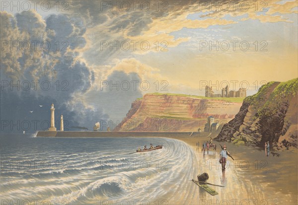 'Whitby Abbey', c1880, (1897). Artist: Alexander Francis Lydon.