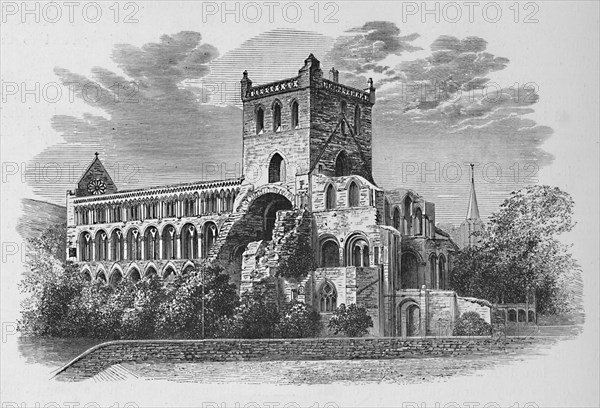 'From South-East', Jedburgh Abbey, c1880, (1897). Artist: Alexander Francis Lydon.
