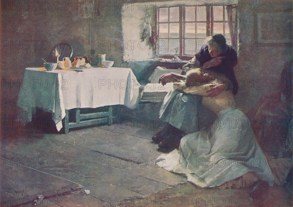 'A Hopeless Dawn', 1888, (c1915). Artist: Frank Bramley.