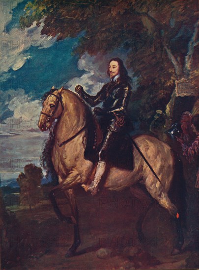 'Equestrian Portrait of Charles I', c1637, (c1915). Artist: Anthony van Dyck.