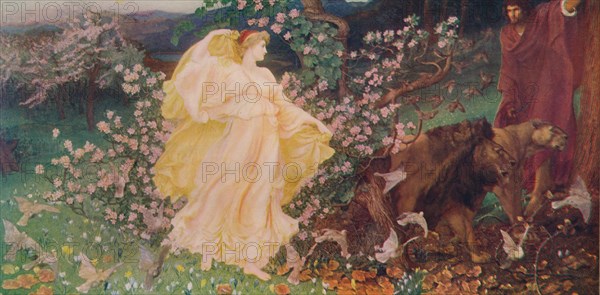 'Venus and Anchises', c1889, (c1915). Artist: Sir William Blake Richmond.