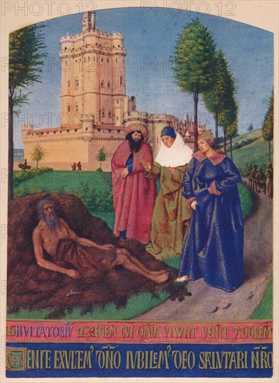 'Job', c1455, (1939). Artist: Jean Fouquet.