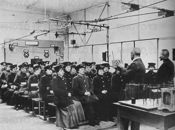 'German women being trained as tramway workers in Berlin', 1915. Artist: Unknown.