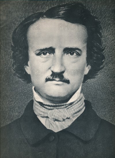 'Edgar Allan Poe', c1840, (1939). Artist: Mathew Brady.