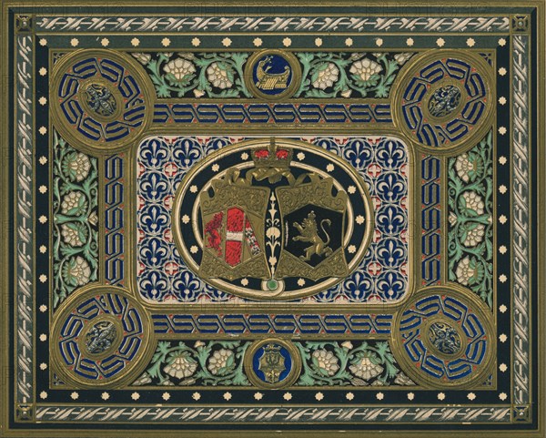 'An Album Cover by Girardet of Vienna', 1863.  Artist: Robert Dudley.