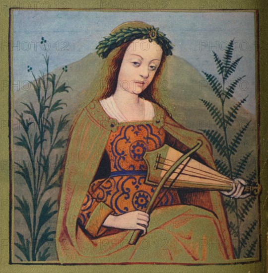 'Meduse - Fille de Phorcis', 1403, (1939). Artist: Master of Berry's Cleres Femmes.