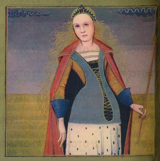 'Didon - Reine De Carthage', 1403, (1939). Artist: Master of Berry's Cleres Femmes.