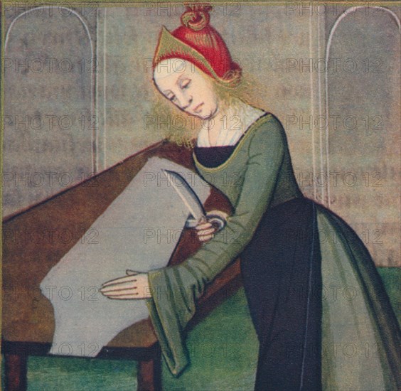 'Pauline - Femme Romaine', 1403, (1939). Artist: Master of Berry's Cleres Femmes.