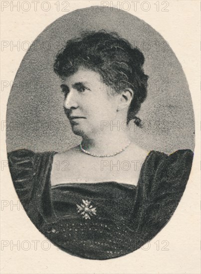 'Lady Halle', c1880, (1895). Artist: F Jenkins Heliog.