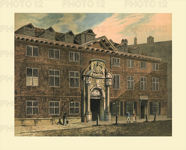 Blackwell Hall, 1886. Artist: Unknown.