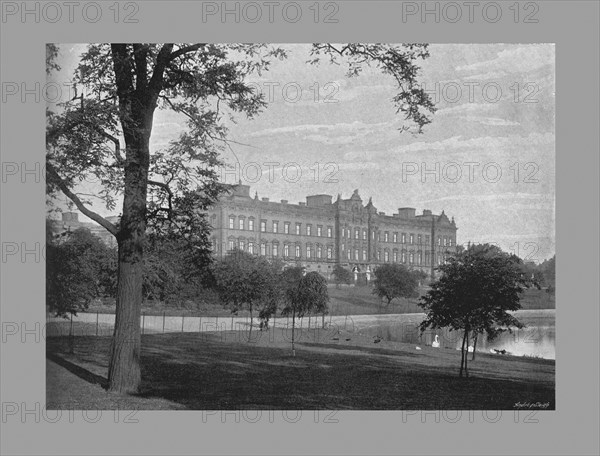 Buckingham Palace, London, c1900. Artist: GW Wilson and Company.