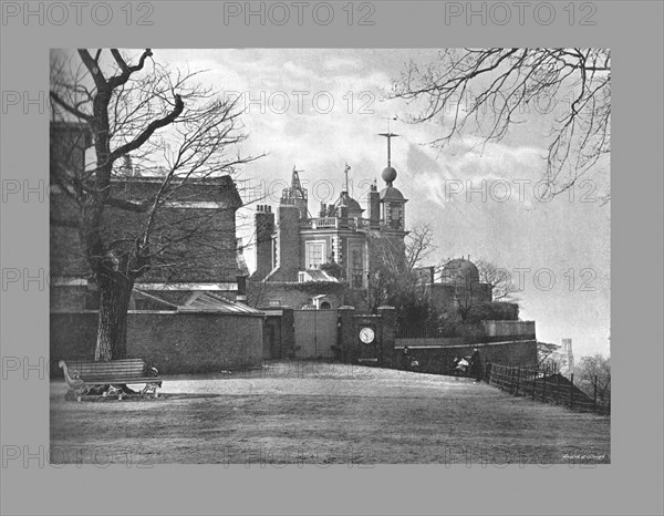 Greenwich Observatory, London, c1900. Artist: Paulton & Son.