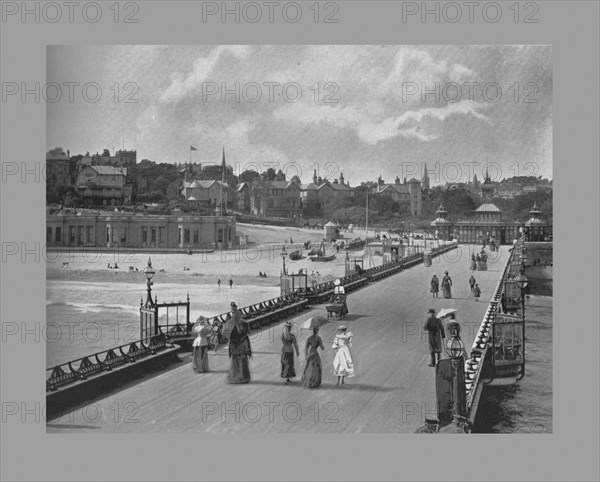 Bournemouth Pier, c1900. Artist: William James Reed.