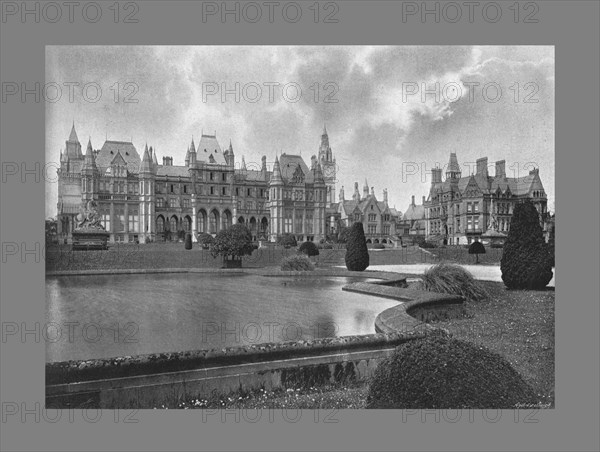 Eaton Hall, c1900. Artist: Catherall & Pritchard.